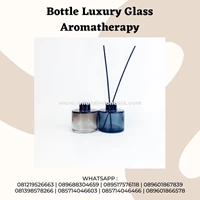 GLOSSY BLUE AND GRAY 50ML AROMATHERAPY GLASS PACKING BOTTLE
