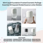 UNIQUE FOUNDATION BOTTLE CAPSUL BODY FROSTED 30ML 1