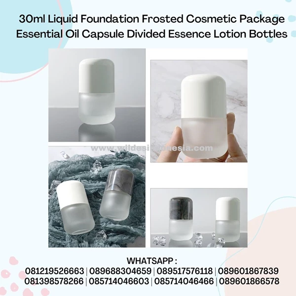 UNIQUE FOUNDATION BOTTLE CAPSUL BODY FROSTED 30ML
