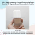 GLASS BOTTLE PACKAGING SUITABLE FOR CREAM OR POWDER 20ML AND 30ML 1