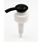 Lotion Pump Black Head with 28/400 Ribbed Closure WILDES 1