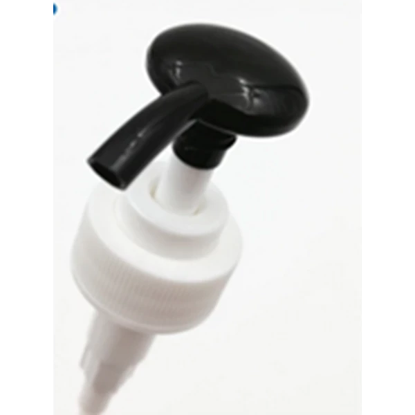 Lotion Pump Black Head with 28/400 Ribbed Closure WILDES 