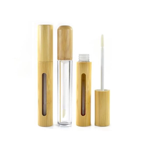 Bamboo and wood lip bottle WSI030 / BOTOL KOSMETIK