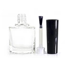 Transparent glass nail polish bottle WSI308 1