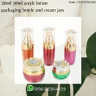 20ml 30ml acrylc lotion packaging bottle and cream jars 1