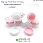 10g 15g Plastic face cream jar body lotion Cosmetics containers 1