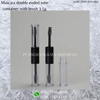 Mascara double ended tube container with brush 3.5g
