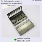 Eye shadow powder compact 5 wells empty eye shadow palette with window 1