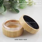 CREAM JAR GLASS WITH WOODEN LID 30G 50G 100G 3