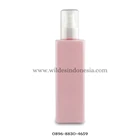 CUSTOM PINK COSMETIC PLASTIC PACKAGING SHAMPOO BOTTLES SQUARE OVAL PLASTIC BOTTLES WITH SPRAY 2