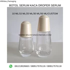 BOTOL SERUM DROPPER PIPET GLASS 30 ML/50 ML/100 ML/CUSTOM 1