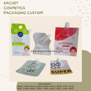 COSMETIC PACKAGING SACKETS FOR MASK SIZE 15ML 30ML 40ML CAN CUSTOM