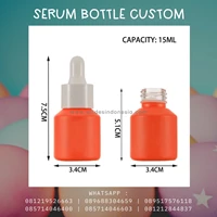 COSMETIC PACKAGING SERUM PIPET WITH FULL COLOR AND DOFF 15ML