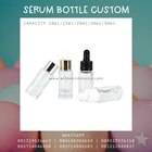 GLASS BOTTLE SERUM COSMETIC PACKING WITH FLAT NECK 10 15 20 30 50 1