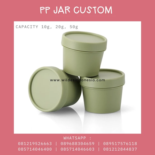 Wholesale Matte PET Cosmetics Containers and Packaging Plastic Cream Jar 50ML 100ML 