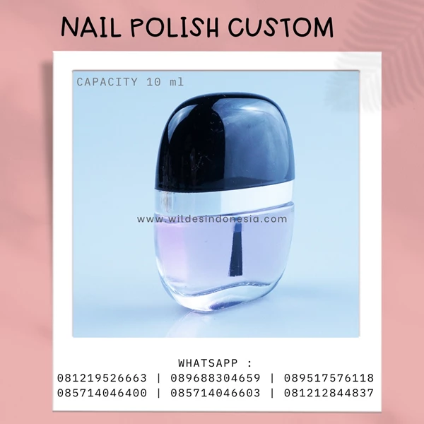 cosmetic packaging containers for nail polish can be custom & plain 5 10 20 ml