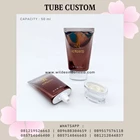 tube pp model alumunium coklat full glossy cap akrilik 30ml dan 60ml 1