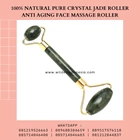 natural pure crystal massage roller anti aging glossy green 3 in 1 size 20cm 1