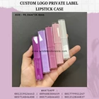 PACKAGING LUXURY LIPSTICK GLOSSY FULL COLOR PINK CREAM PURPLE LILAC 3ML & 5ML 1