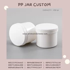 Cosmetic Packaging Jar PP Plastic Material Capacity 100 Gr 1