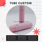 TUBE FULL PINK WITH DESIGN HOT PRINT SILVER 30ML 50ML 60ML 1