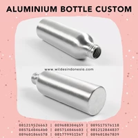 Botol Spray / Pump Body Silver Glossy 150ml
