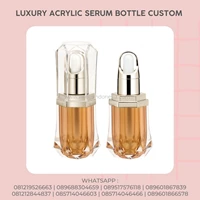 EXCLUSIV PIPET BOTTLE WITH SILVER RING GOLD COLOR 15ML