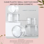 COSMETIC JAR FOR CREAM COLOR CLEAR 5ML 10ML 15ML 1