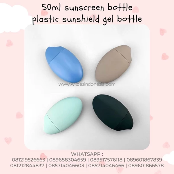 SUNSCREEN BOTTLE WITH CREAM LOTION 30ML & 40ML