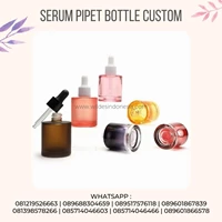 GLASS SERUM BOTTLES CAN MATTE OR GLOSSY 20ML