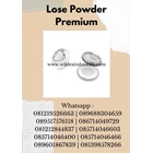 LOOSE POWDER BODY ROUND FLAT SILVER COLOR 15GR 1